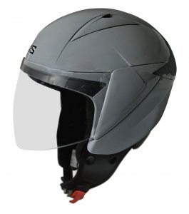 RMS YARIM SILVER KASK - PARLAK GRİ